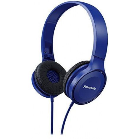 Panasonic | RP-HF100ME-A | Overhead Stereo Headphones | Wired | Over-ear | Microphone | Blue - 2